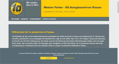 Desktop Screenshot of meister-faerber.de